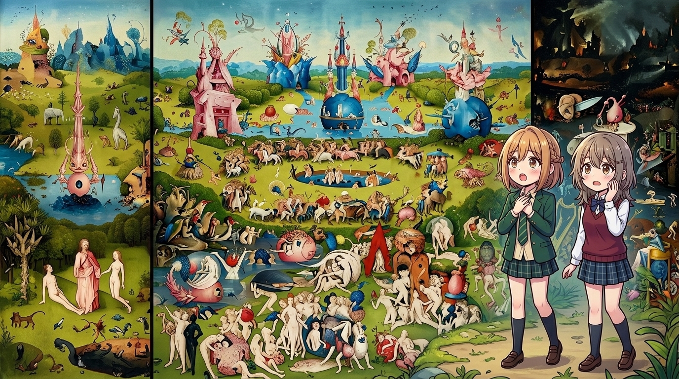 【ヤバい世界観】これ本当に昔の絵？