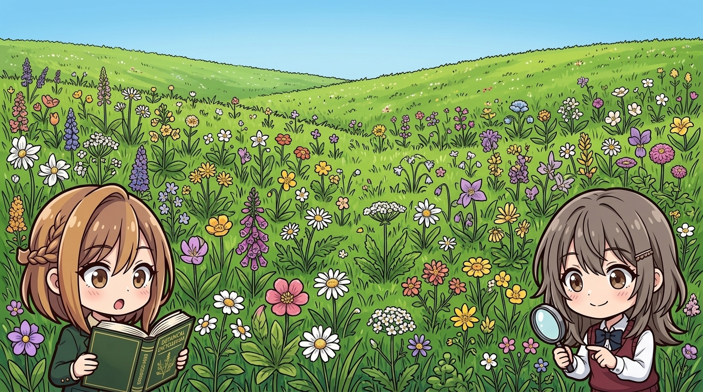 【植物図鑑コンプリート】描き込みの執念が変態的ｗｗ