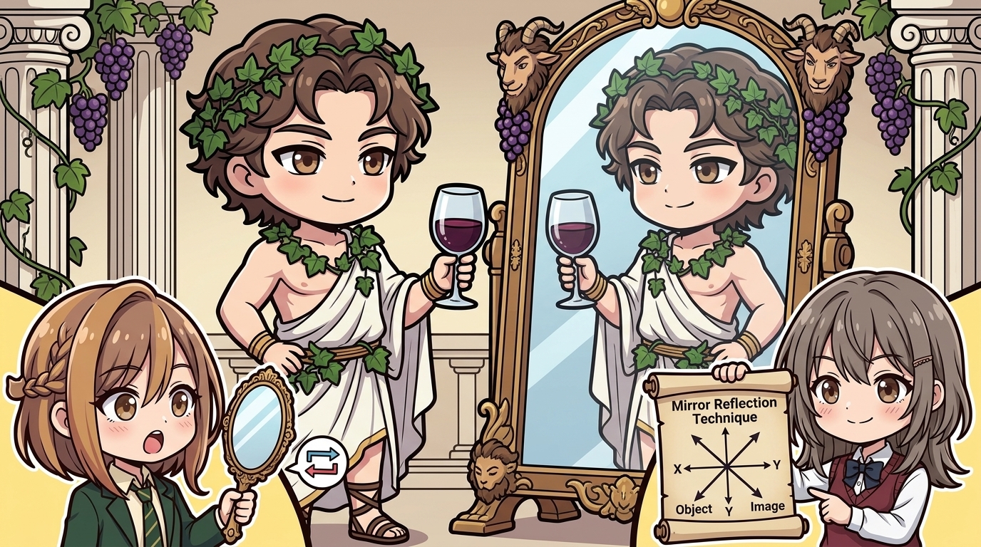【なぜ左手？】鏡を使って描かれた説