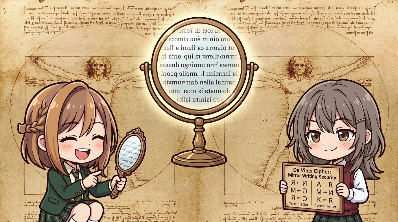 【鏡文字】読ませる気ゼロのメモ