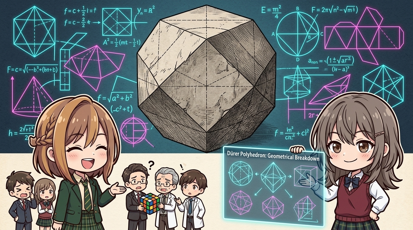 【多面体の謎】幾何学マニアを悩ませる立体