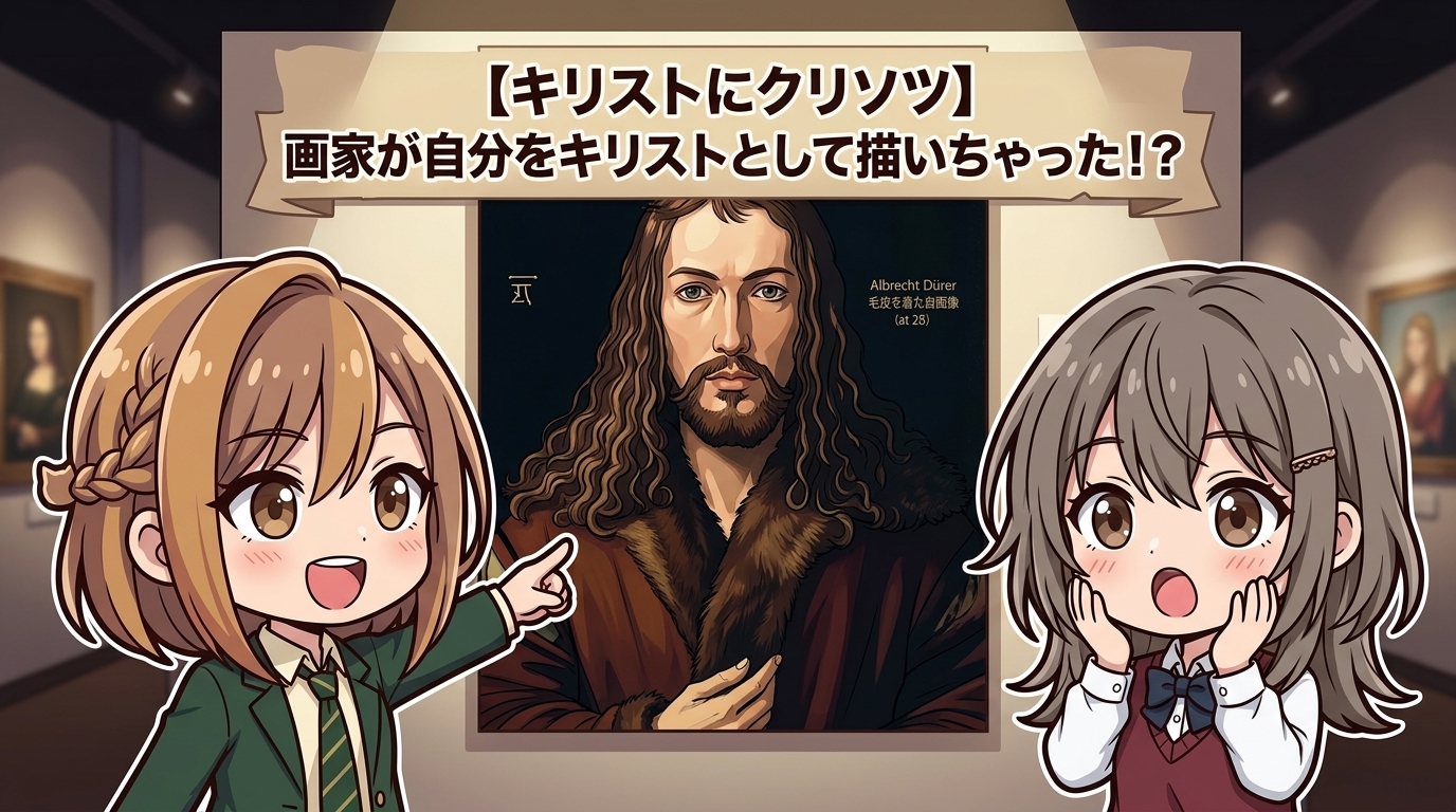 【キリストにクリソツ】画家が自分をキリストとして描いちゃった！？
