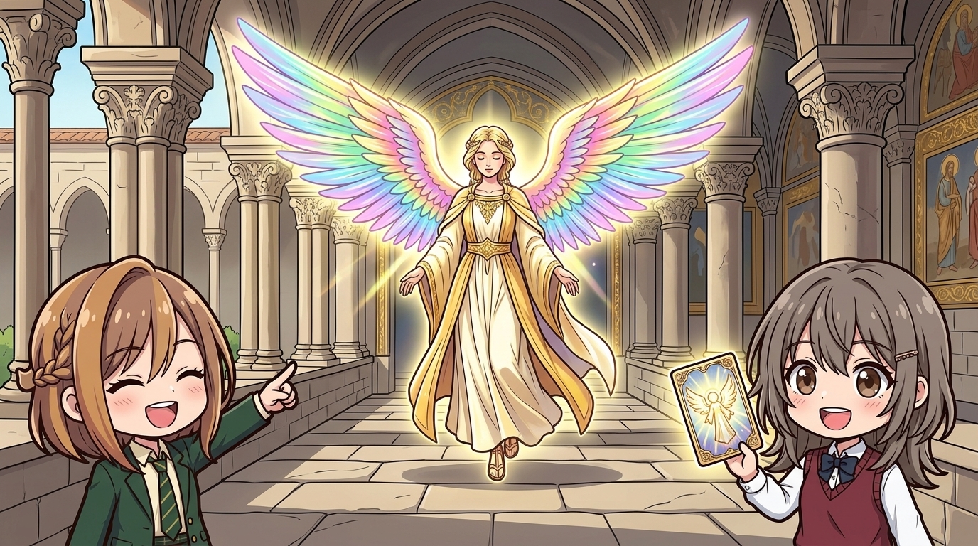 【光り輝く羽】ガブリエルの美しさ