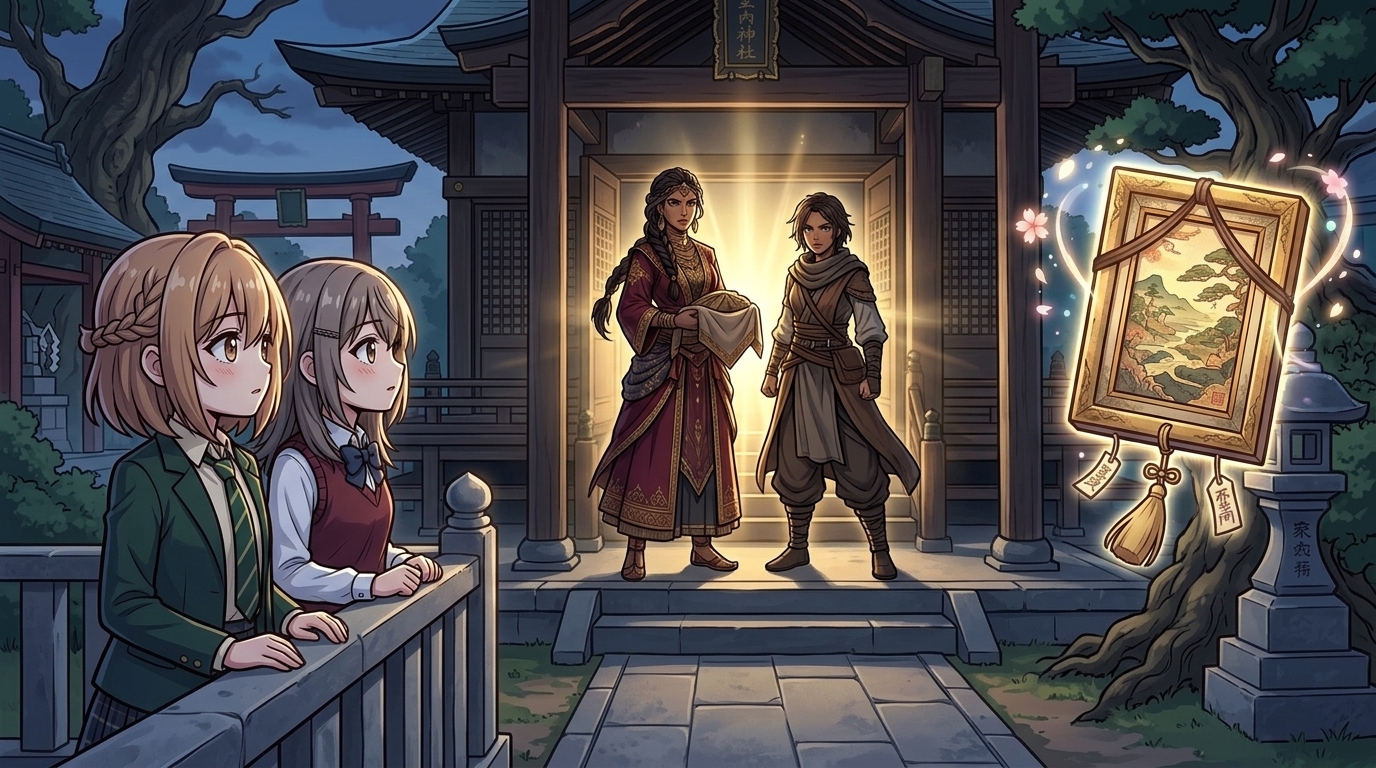【共犯者】侍女アブラも殴られている