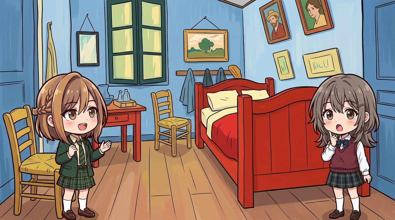 【ウキウキで描いた部屋】