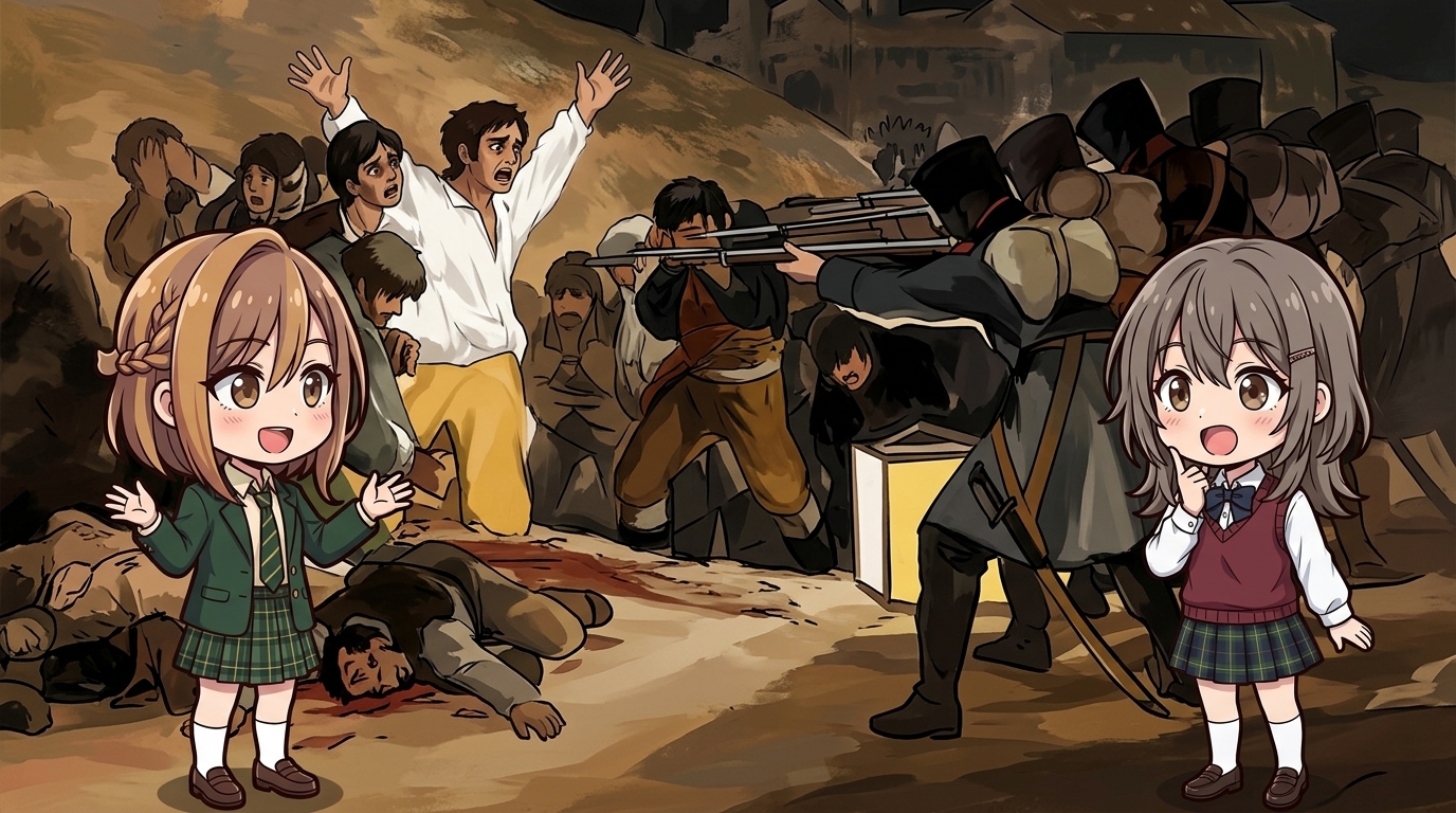 【無慈悲な処刑】顔のない兵士たち