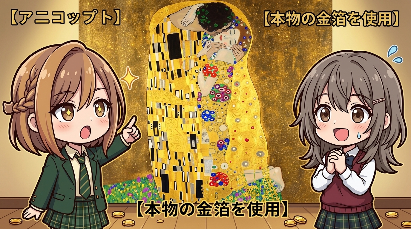 【本物の金箔を使用】