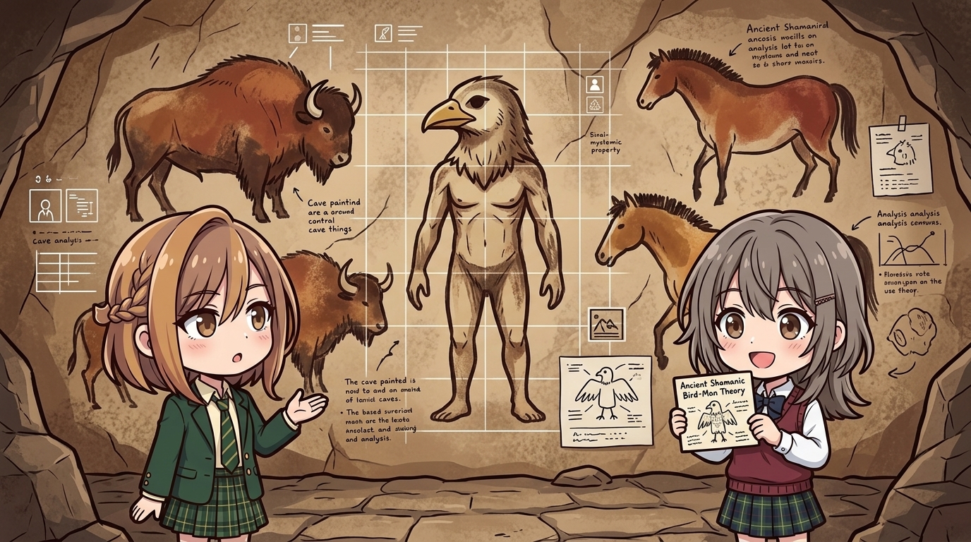 【謎の鳥人間】唯一描かれた人間の正体
