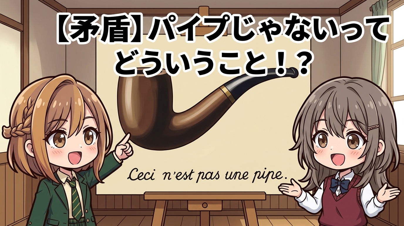 【矛盾】パイプじゃないってどういうこと！？