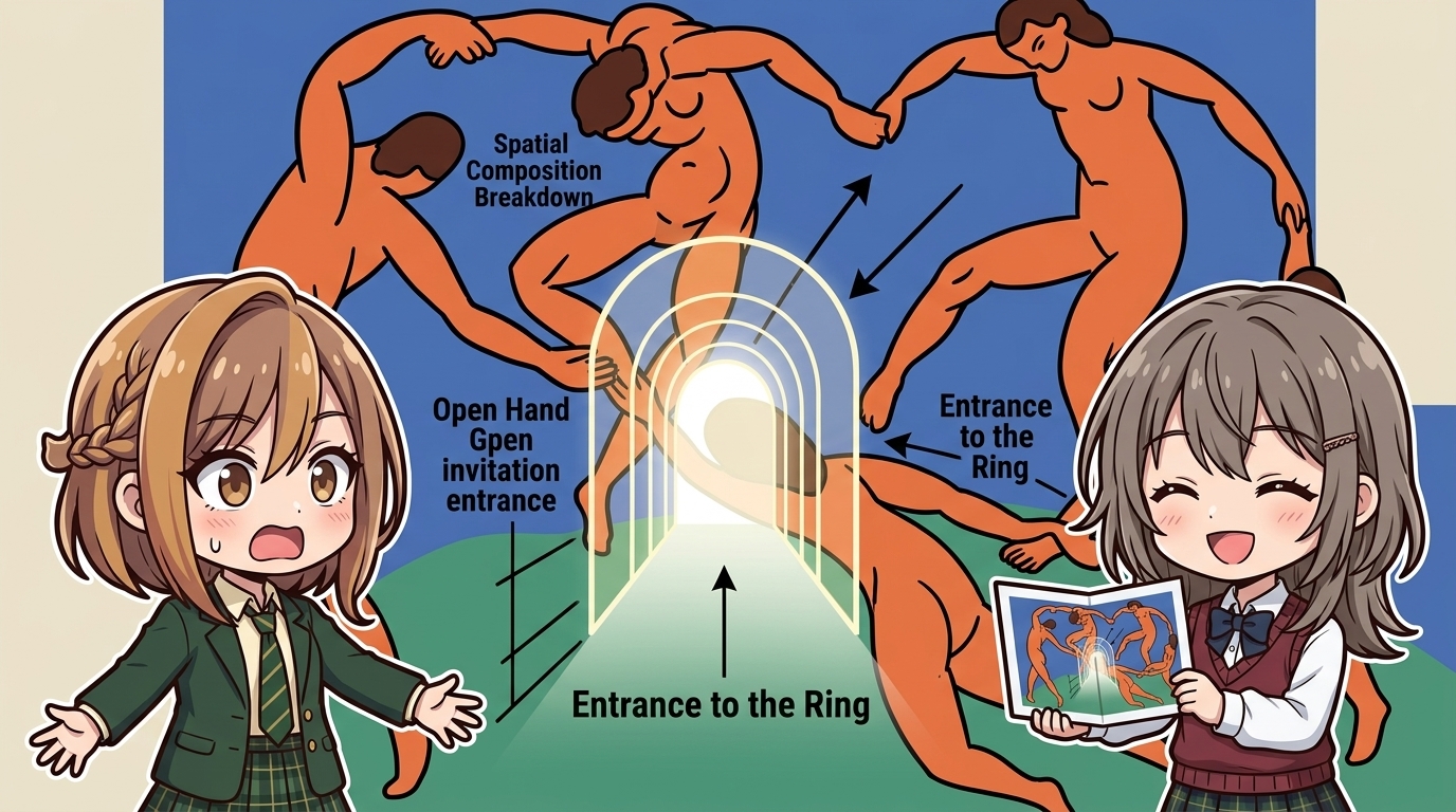 【構図の妙】手が離れている理由