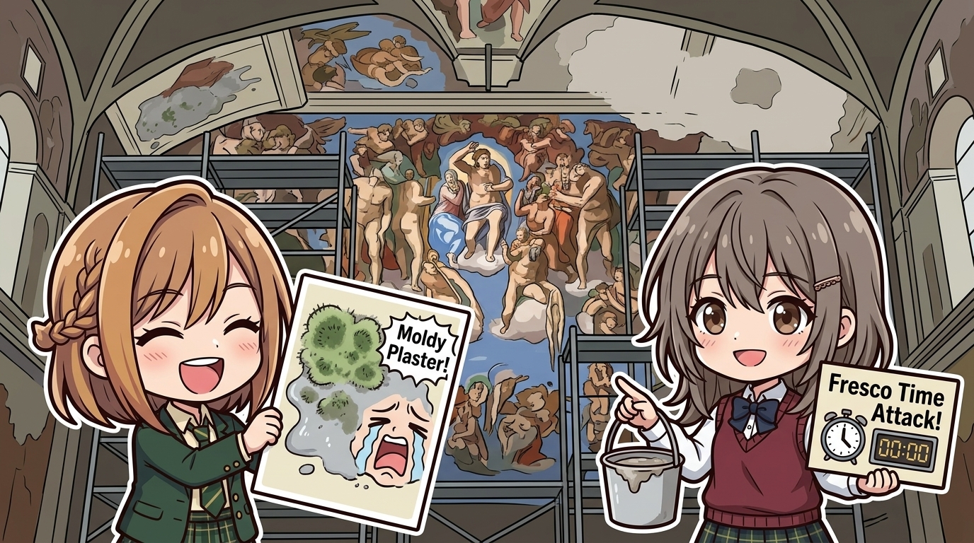 【タイムアタック】フレスコ画の過酷なルール