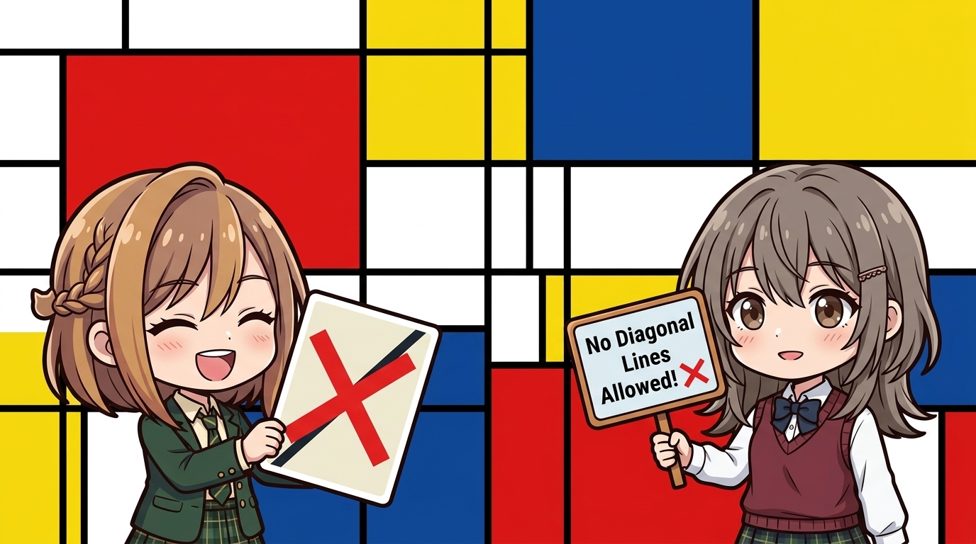 【マイルール】斜め線は絶対NG！