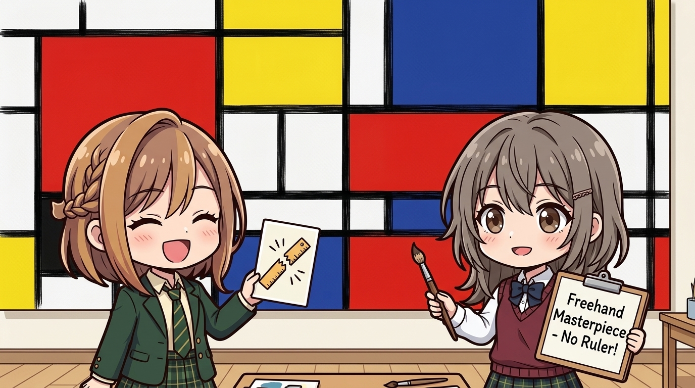 【手描き】実は定規を使ってない！？