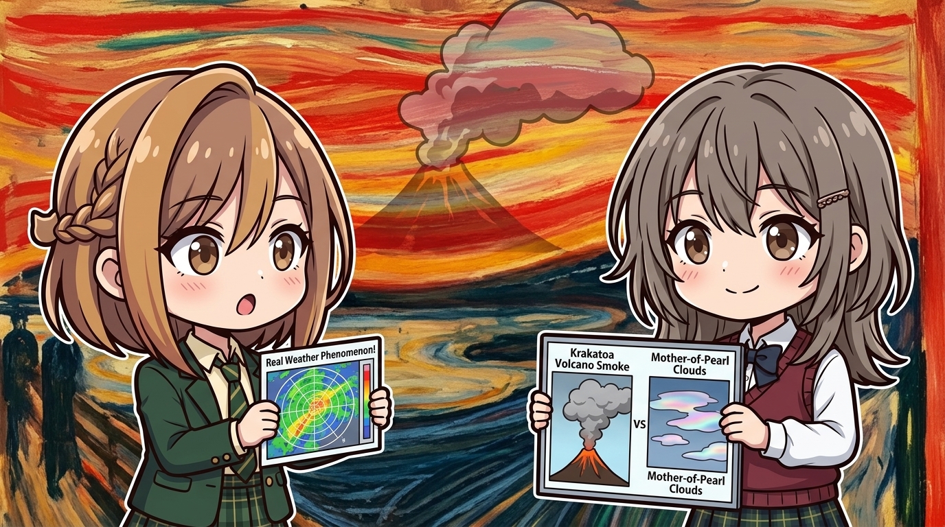 【空が赤い理由】