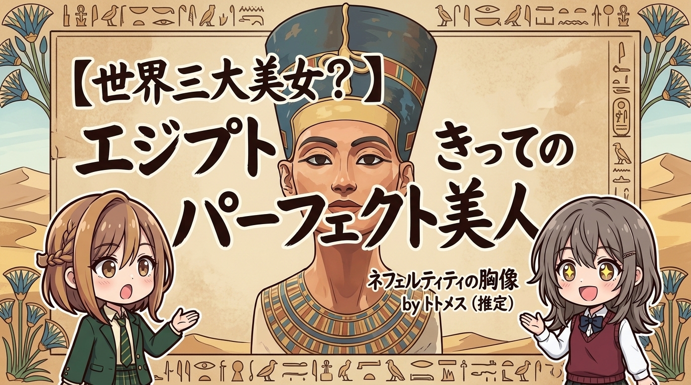 【世界三大美女？】エジプトきってのパーフェクト美人