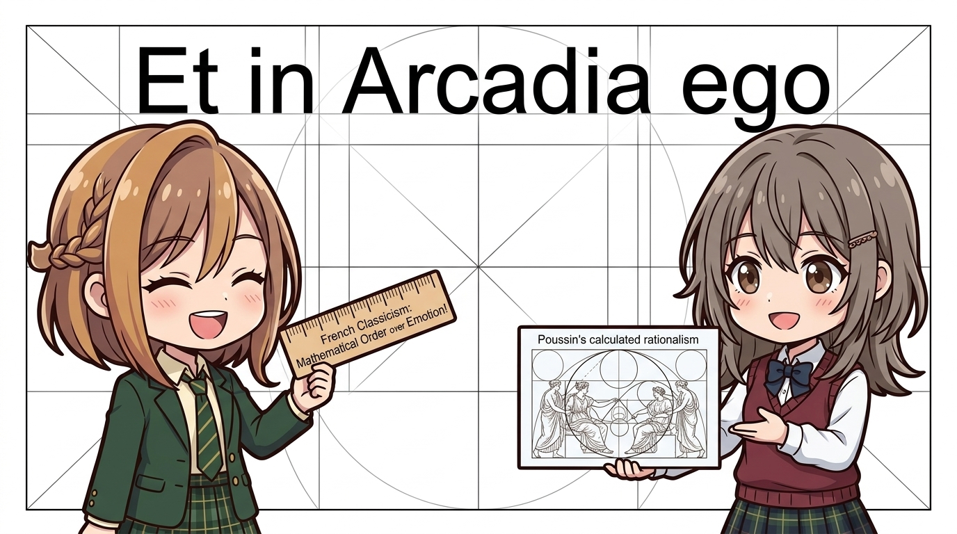 【古典主義】計算され尽くした構図