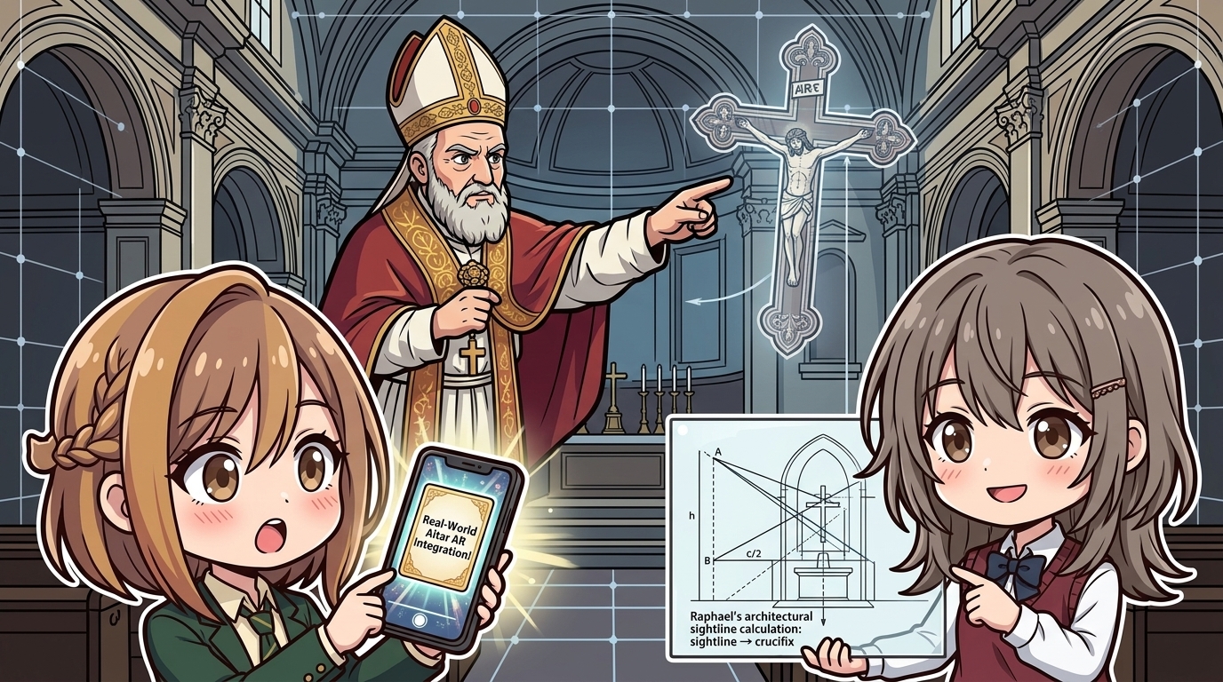 【教皇の指】誰を指さしてるの？