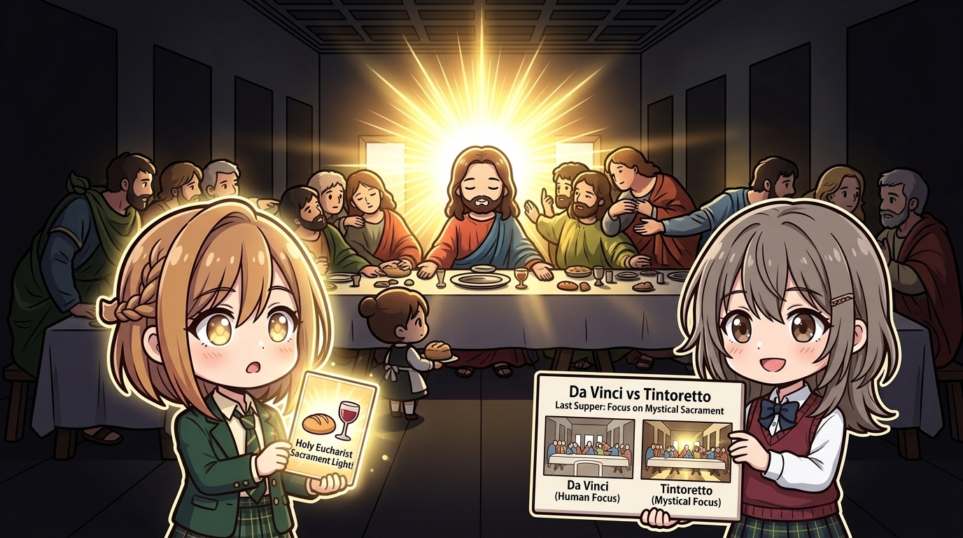 【発光するキリスト】聖餐の神秘