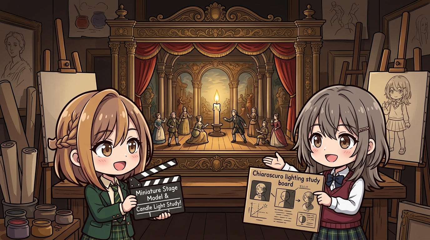 【光と影】ドラマチックな演出