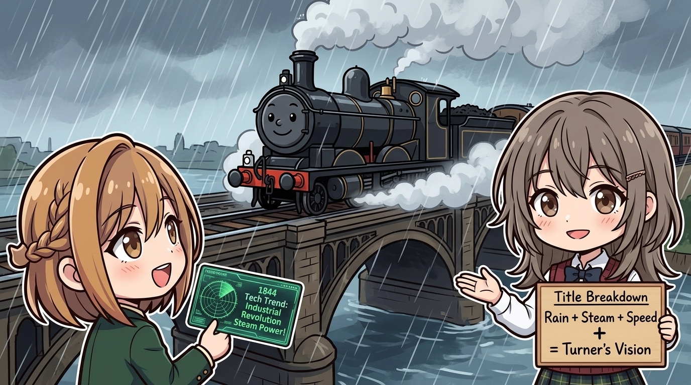 【タイトル回収】雨、蒸気、速度