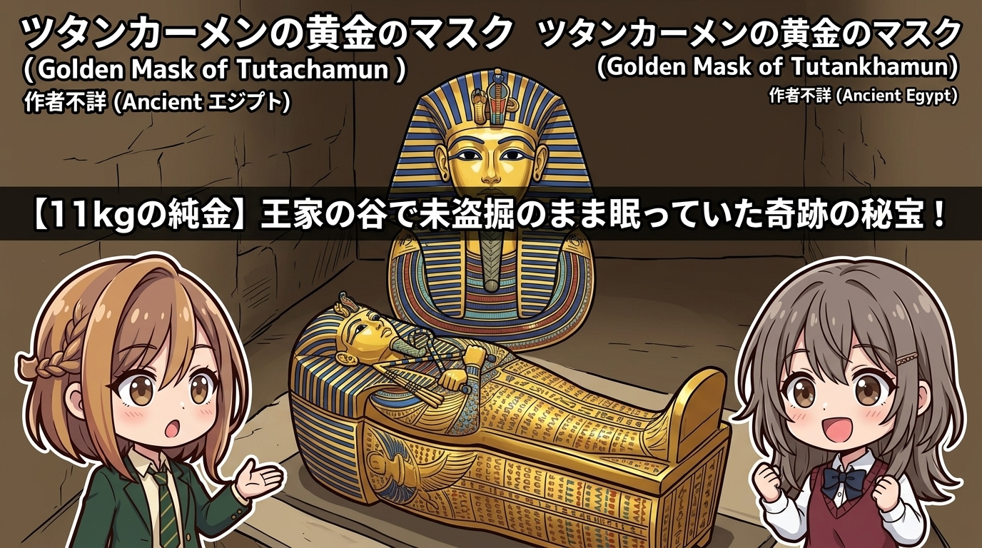 【11kgの純金】王家の谷で未盗掘のまま眠っていた奇跡の秘宝！