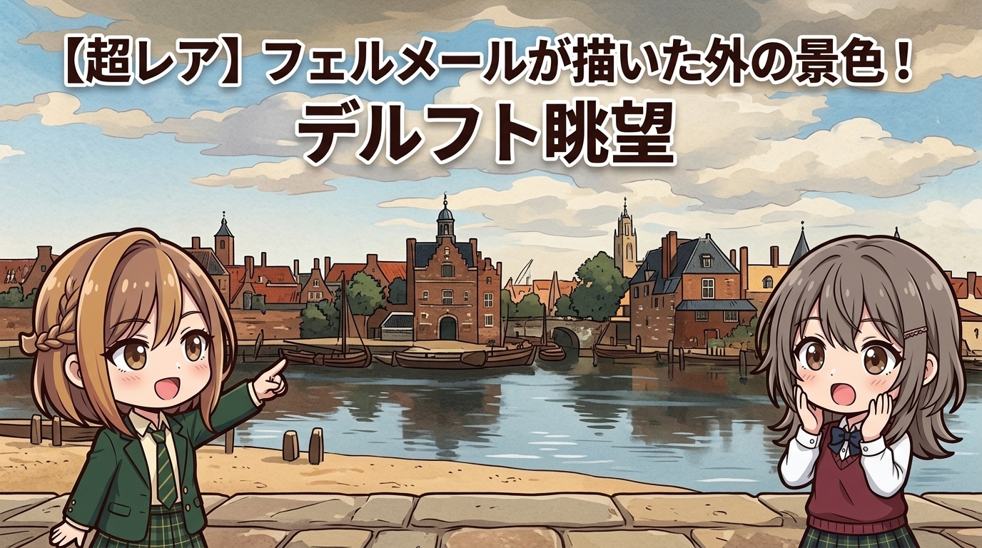 【超レア】フェルメールが描いた外の景色！