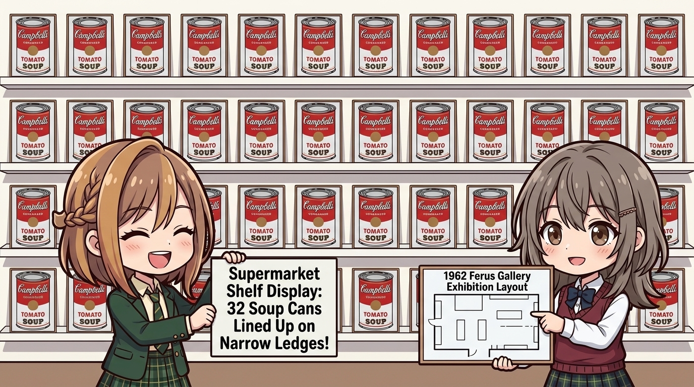 【展示方法】スーパーマーケット風