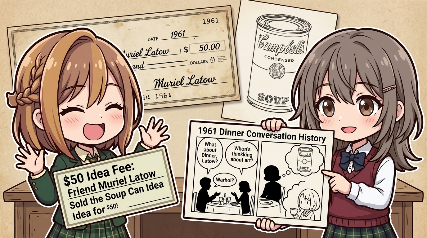 【アイデア料50ドル】缶を描けと言ったのは別人