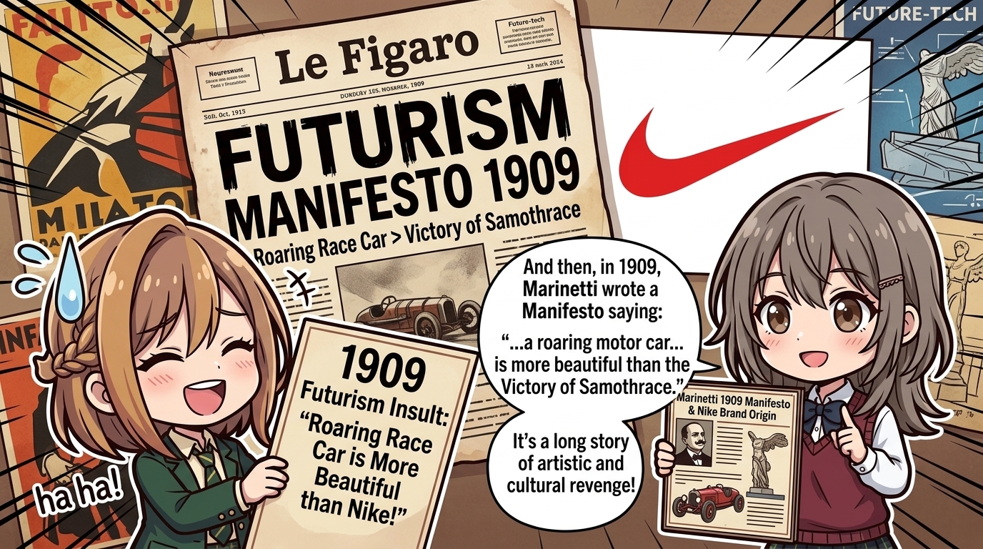 【1909年】「レーシングカーのほうが美しい」と名指しで貶される
