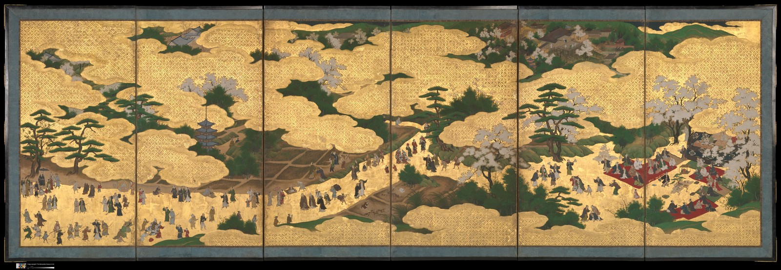 松林図屏風